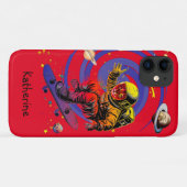 Surfen op de vortex custom Case-Mate iPhone case (Achterkant (horizontaal))