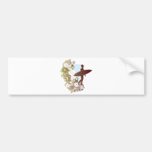 surfen op dromen bumpersticker