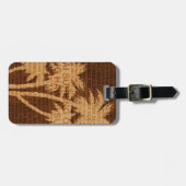 Surfen op Hawaii Palm Trees Faux Bagagelabels (Voorkant horizontaal)