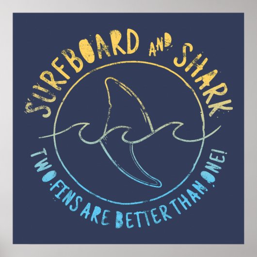 Surfen op het surfgebied van surfen op surfen op s poster (Voorkant)