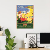 Surfen Resorts - Australië Poster (Thuiskantoor)