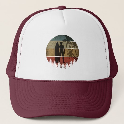 SURFEN RETRO TRUCKER PET (Voorkant)