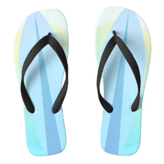 Surfen Surfplank Blauw Teenslippers