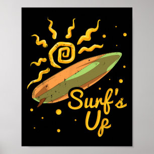 Surfen, Surf's Up, Surfer, Surf  Poster