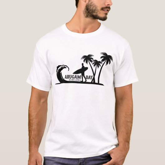 surfen t-shirt (Voorkant)