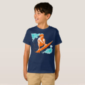 Surfen T-shirt (Voorkant volledig)