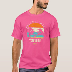 Surfen Teahupo'o Tahiti Polynesische Surf Cultuur T-shirt
