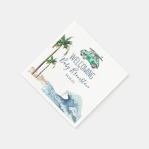 Surfen Thema Baby shower Invitation Beach Baby