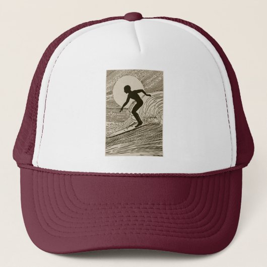  surfen trucker pet (Voorkant)