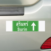 Surfen voor ⚠ Thaise ⚠ Bumpersticker (Op auto)