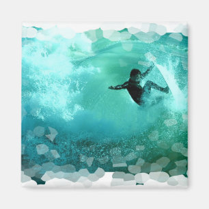 Surfen Wipeout Magnet Magneet