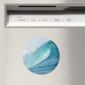 Surfende barrel wave brekende ronde magneet (Insitu (Vaatwasser))