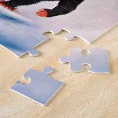 Surfende chimpansees, legpuzzel (Zijkant)