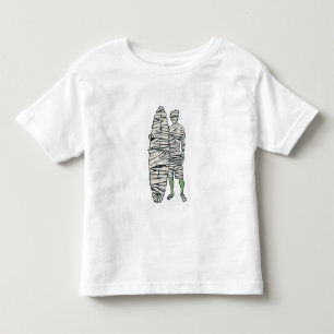 Surfende Halloween Mummy Kinder Shirts