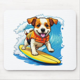 Surfende Hond Muismat