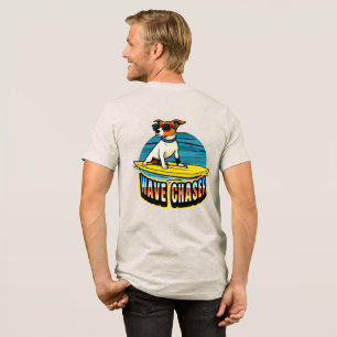 Surfende Hond Wave Chaser T-Shirt