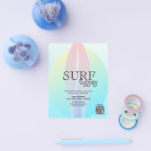 Surfende les voor volwassen kinderen flyer (Enkel)