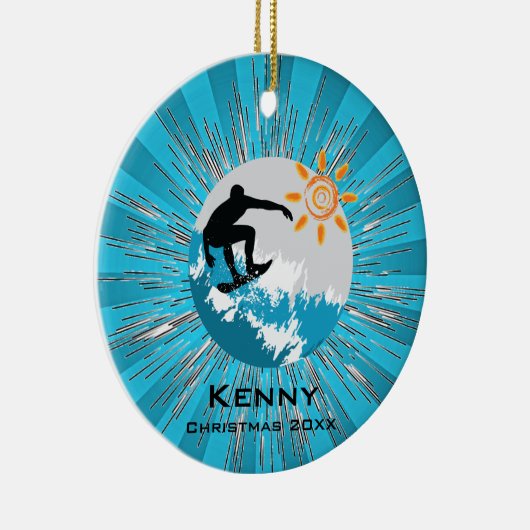 Surfende Ornament (Rechts)