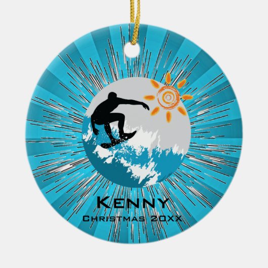 Surfende Ornament (Voorkant)