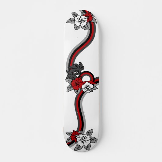 Surfende Safari Skateboard (Voorkant)