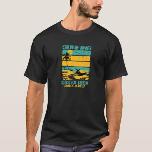Surfende Santa Teresa Costa Rica T-shirt