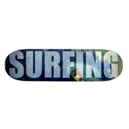 Surfende Surf Zee Water Sport Schaats Board Deck A Skateboard