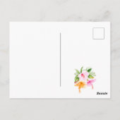 Surfer Adventure Graduation Party Dank u Briefkaart (Achterkant)