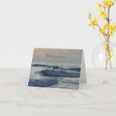 Surfer Attend De Penser À Votre Carte (Fleur jaune)