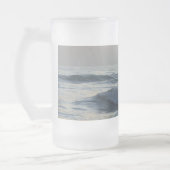 Surfer Attend De Verre Frosted Bière Mug (Gauche)