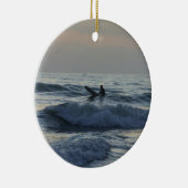 Surfer Awages Keramisch Ornament (Rechts)