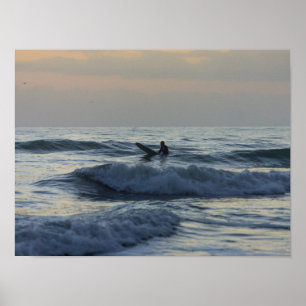 Surfer Awages Poster