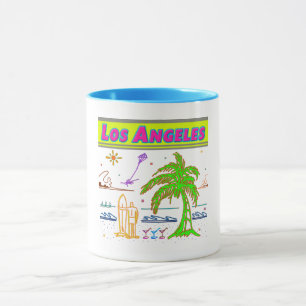 Surfer Beach Cup "Los Angeles" Mok