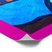 Surfer Beach Sunset Poster (Hoek)