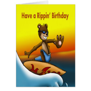 Surfer Beer verjaardag