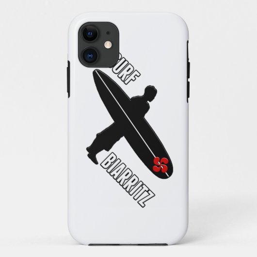 Surfer Biarritz Basque Case-Mate iPhone Case (Achterkant)