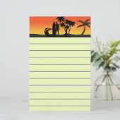 Surfer Briefpapier (Staand voorkant)