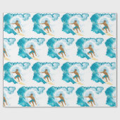 Surfer Cadeaupapier (Vlak)