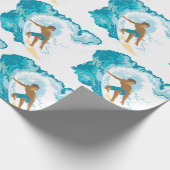 Surfer Cadeaupapier (Hoek)