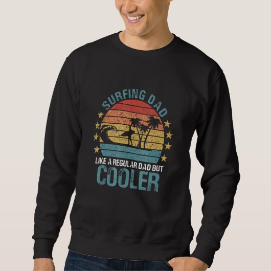 Surfer Dad Surfen Trui (Voorkant)