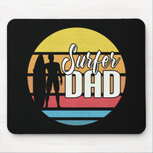 Surfer Dad Vaderdag Tropical Art   MUISMAT