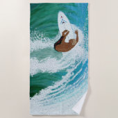 Surfer-dakbedekking Strandlaken (Voorkant)