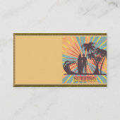 Surfer Dude Carte de visite (Devant)