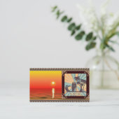 Surfer Dude Carte de visite (Debout devant)