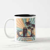 Surfer Dude Coffee Mug (Gauche)