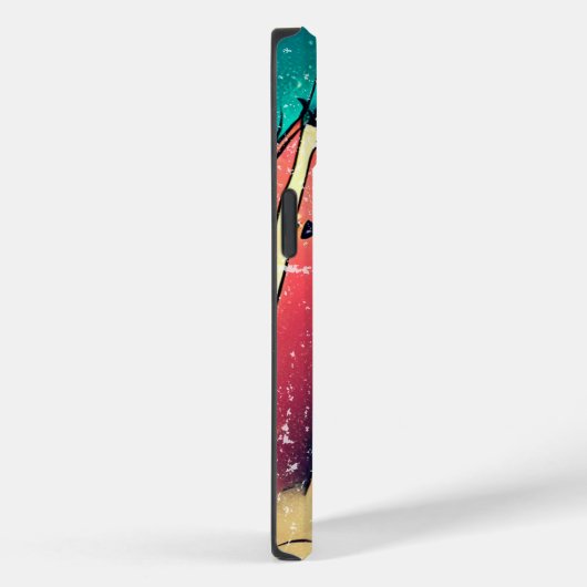 Surfer Dude Kleurrijke IPhone Case-Mate iPhone Case (Achterkant / Rechts)