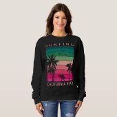 Surfer G van Californische strand Trui (Voorkant volledig)