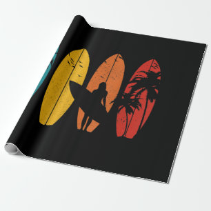 Surfer Gift  Surfred Surf Board Beach Cadeaupapier