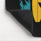 Surfer Gift Surfred Surf Board Beach Muismat (Hoek)