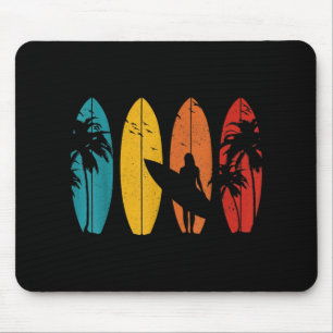 Surfer Gift Surfred Surf Board Beach Muismat