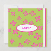 Surfer Girl Kaart (Achterkant)